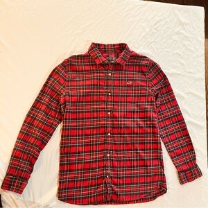 Vineyard Vines Boy Flannel Shirt